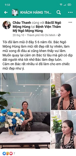 Tiem filler nang mui gia bao nhieu tien hien nay