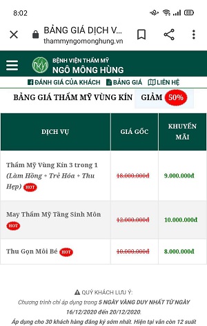 cách làm vùng kín trắng hồng